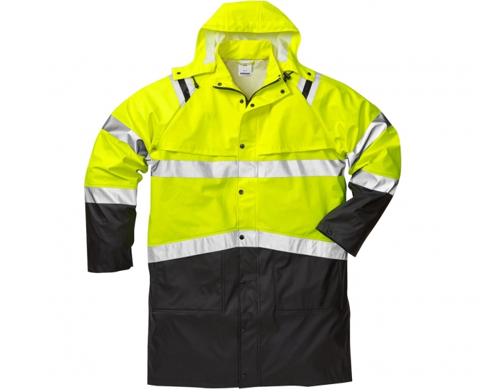 High vis rain coat class 3