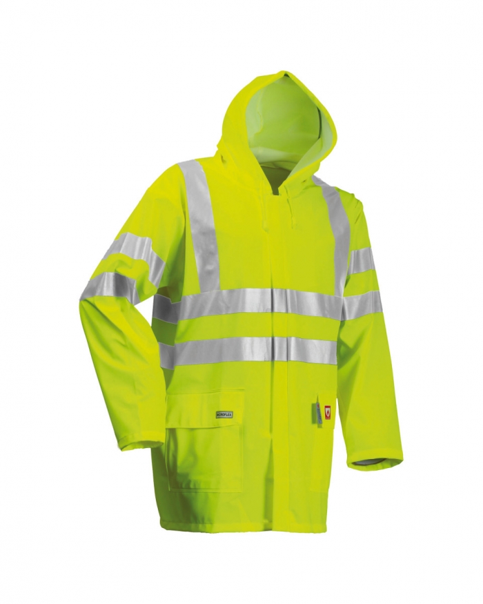 Micro Flex Flame Retardant Antistatic Rain Jacket