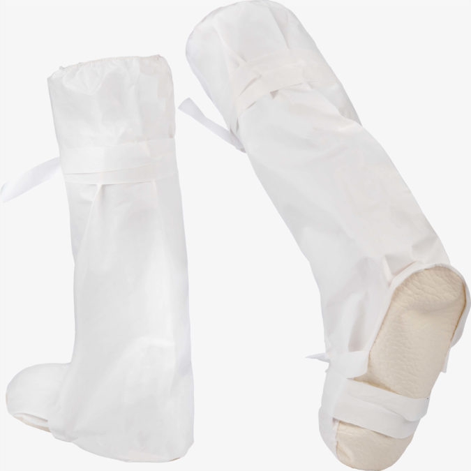 MicroMax TS overboots with anti slip soles and ankle ties
