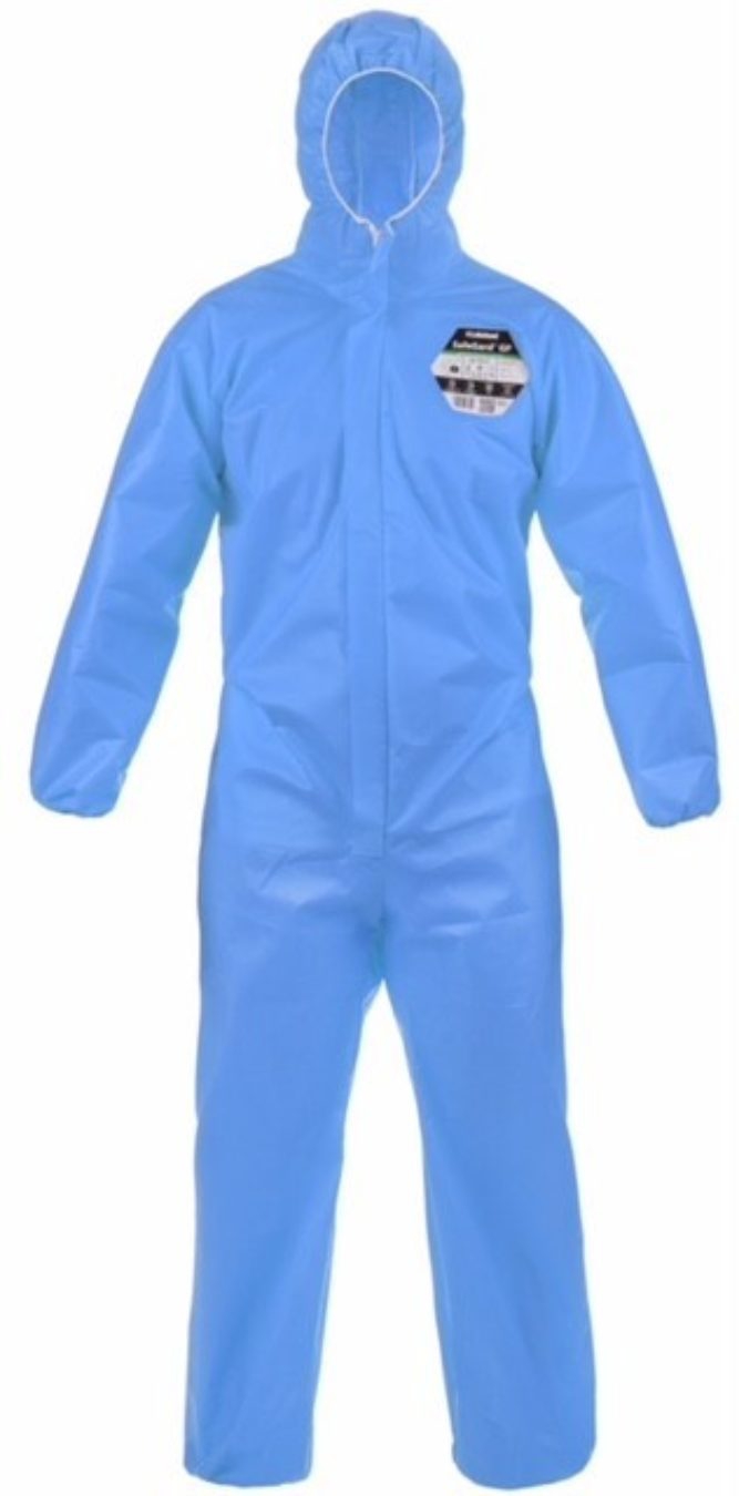 Safegard GP Coverall with elasticated hood cuffs waist and ankles