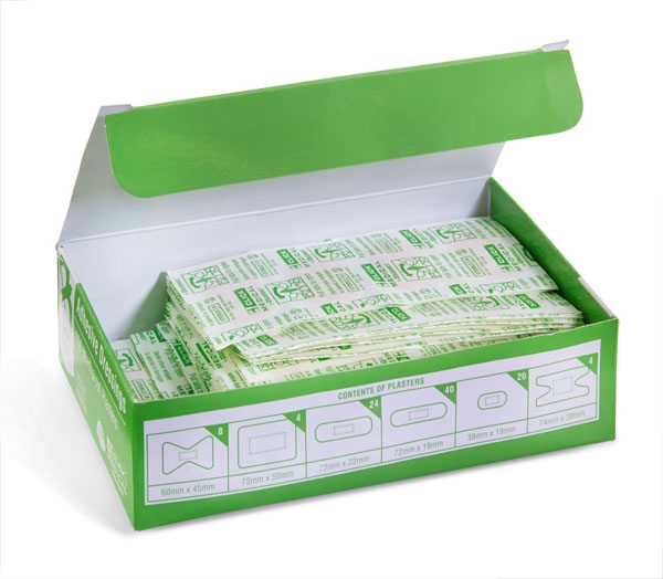 Waterproof Plasters Assorted box of 100