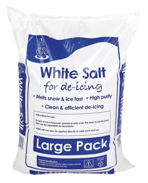 25kg White De icing Salt