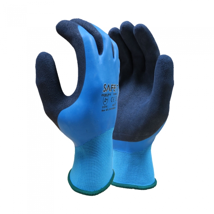 Waterproof Latex Coated Foam Glove