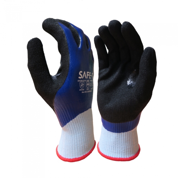 Sandy Nitrile Palm Coated Glove