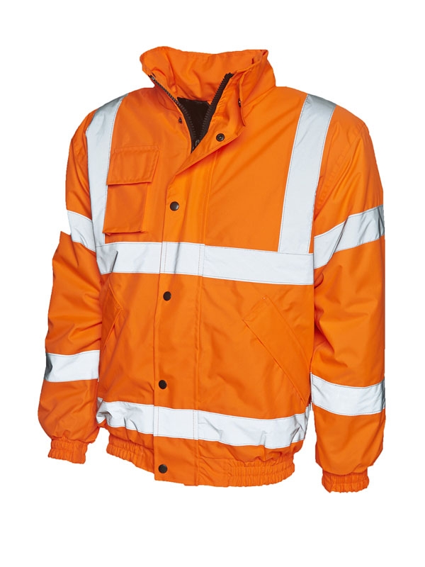 Hi Vis Road Bomber Jacket